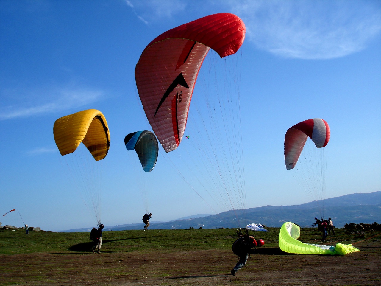 Parapente Monte São Pedro